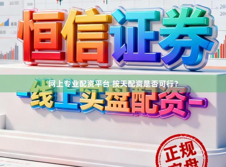 网上专业配资平台 按天配资是否可行?