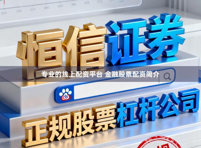 专业的线上配资平台 金融股票配资简介